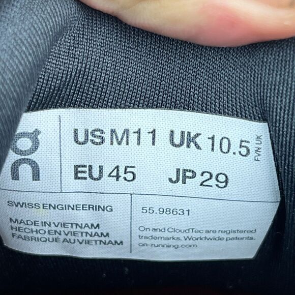 On Shoes Men’s Size 11 Cloudgo Turmeric Aloe Orange Mesh Running Sneakers - Picture 9 of 9